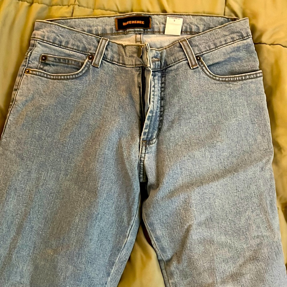 Stretch jeans size 9 flare leg
